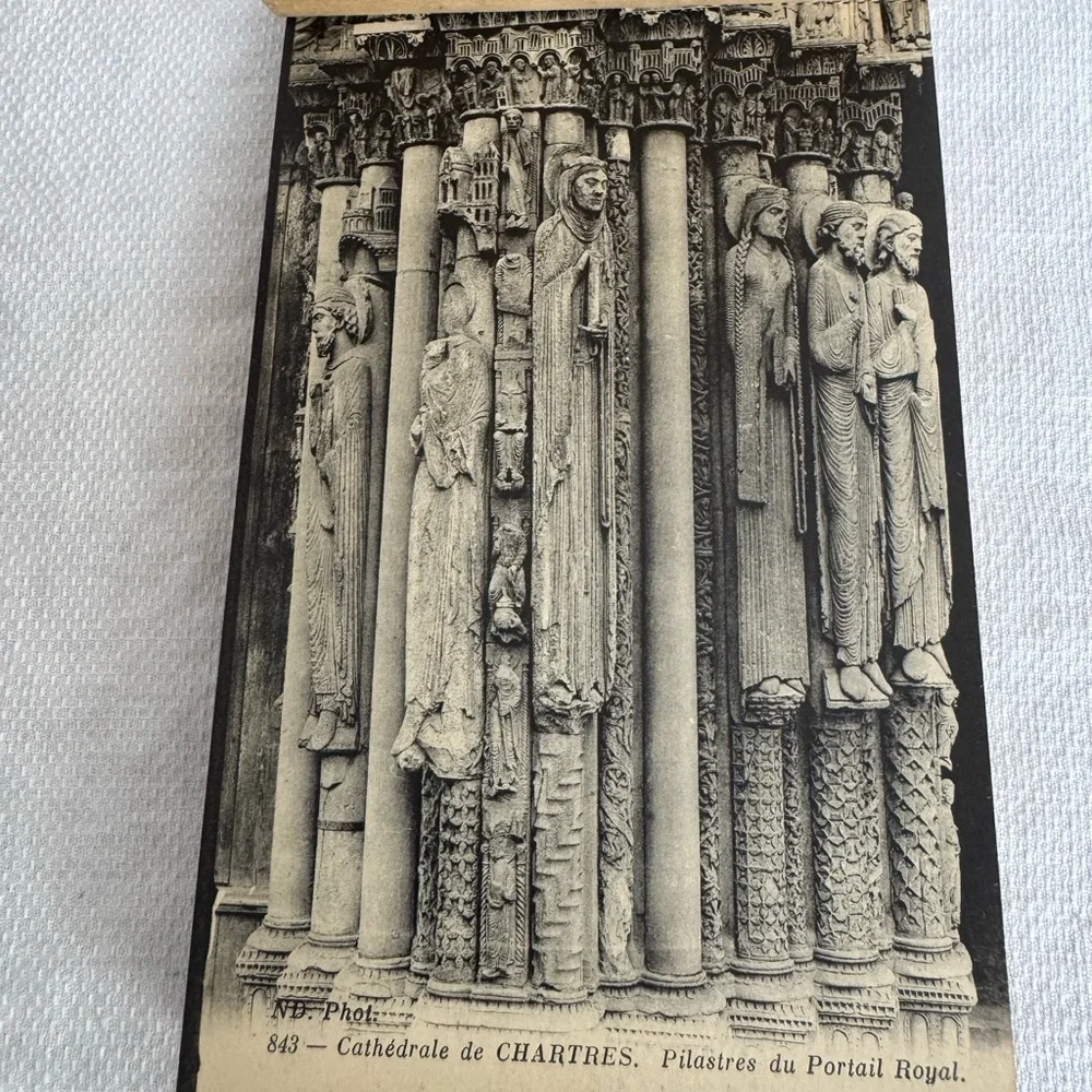 Vintage postcard booklet of Cathedrals' published by Maison Nicolurt - Picture 7 of 7